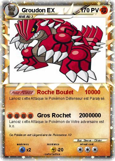 Pokemon Groudon EX