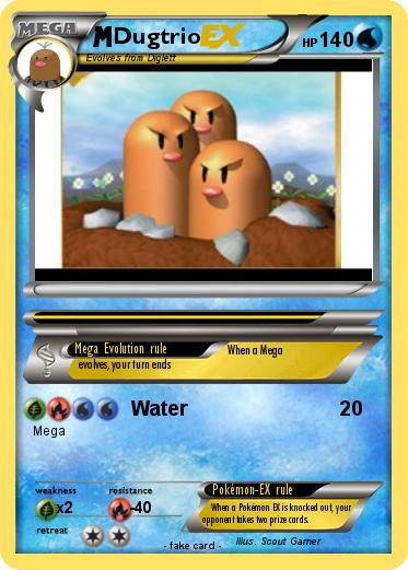 Pokemon Dugtrio