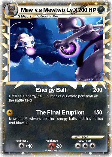 Pokemon Mew v.s Mewtwo Lv.X