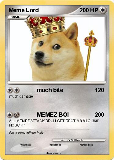 Pokemon Meme Lord