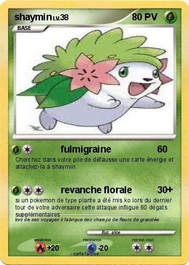 Pokemon shaymin