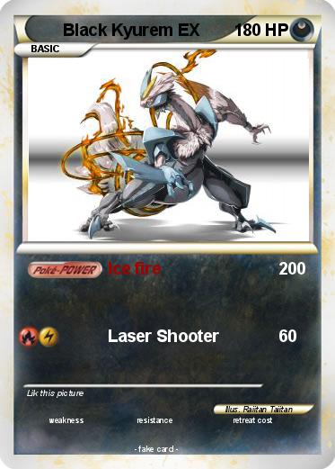 Pokemon Black Kyurem EX