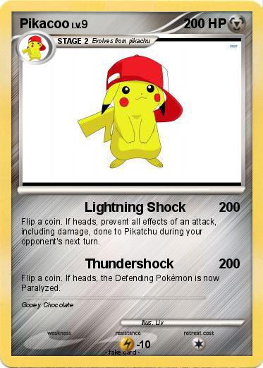 Pokemon Pikacoo