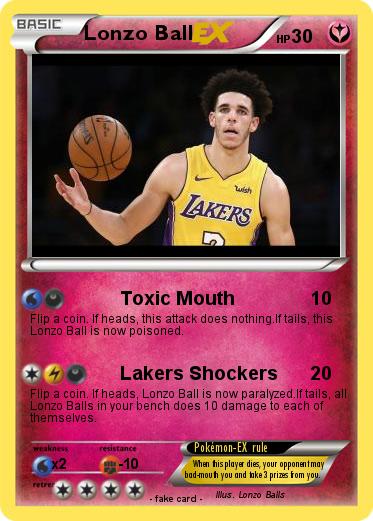 Pokemon Lonzo Ball
