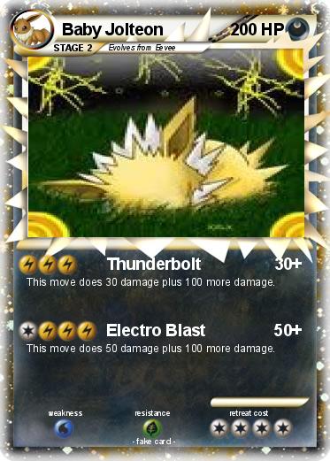 Pokemon Baby Jolteon