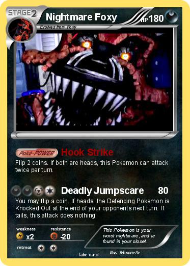 Pokemon Nightmare Foxy