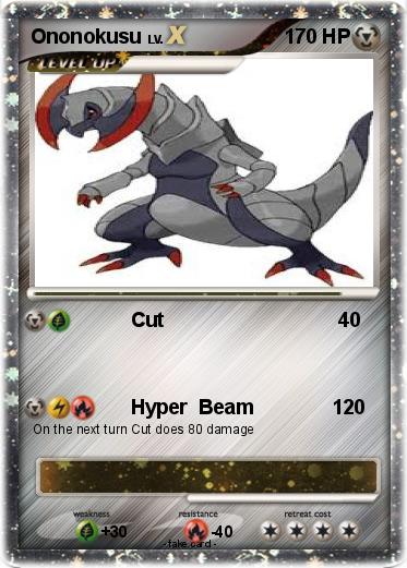 Pokemon Ononokusu