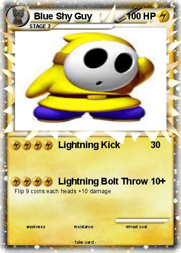 Pokemon Blue Shy Guy
