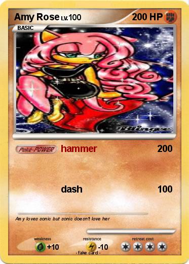 Pokemon Amy Rose