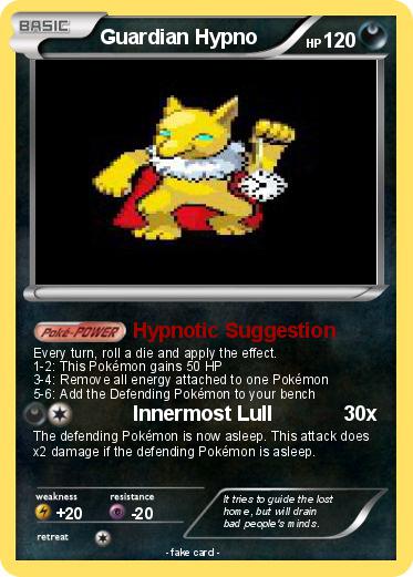 Pokemon Guardian Hypno