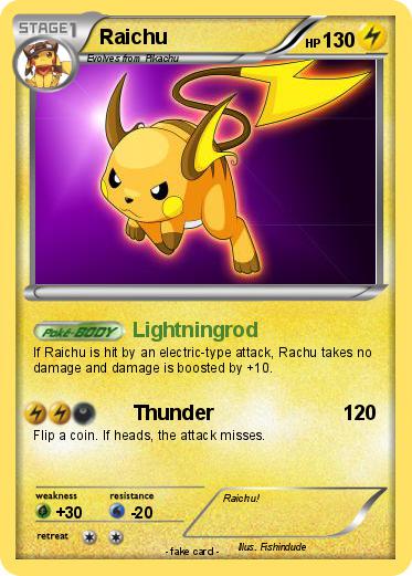 Pokemon Raichu