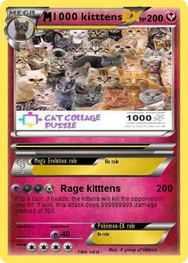 Pokemon 1000 kitttens