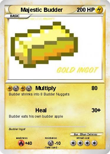 Pokemon Majestic Budder