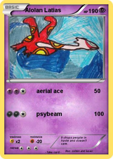 Pokemon Alolan Latias