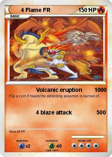 Pokemon 4 Flame FR                        1