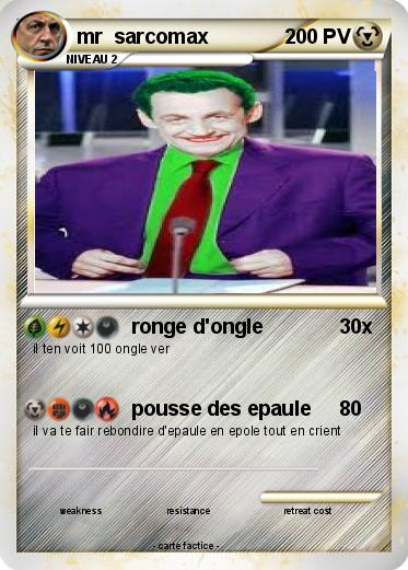 Pokemon mr  sarcomax