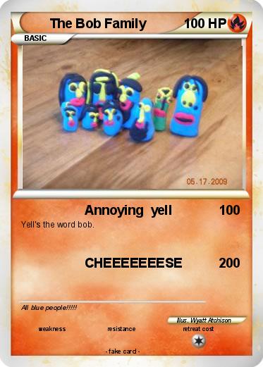 Pokemon The Bob Family