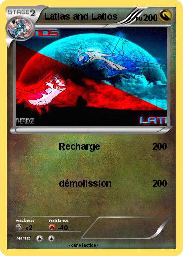 Pokemon Latias and Latios