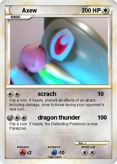 Pokemon Axew