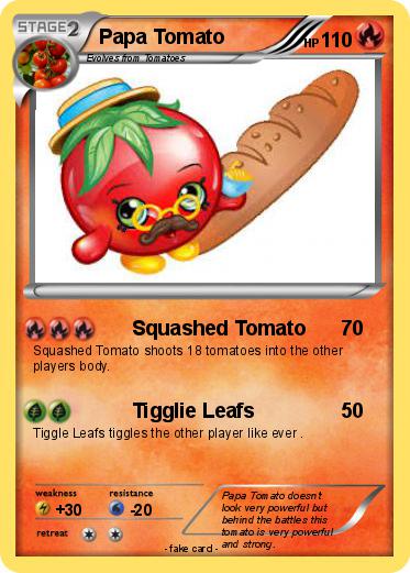 Pokemon Papa Tomato