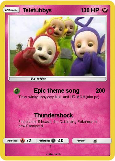 Pokemon Teletubbys