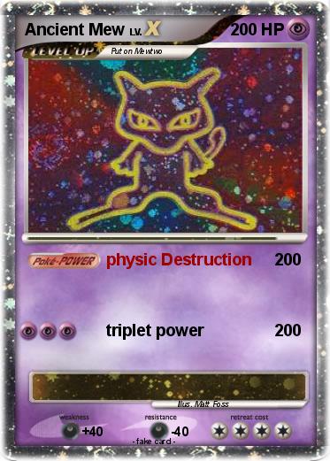 Pokemon Ancient Mew