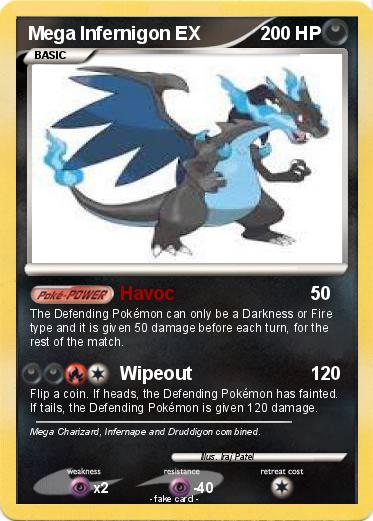 Pokemon Mega Infernigon EX