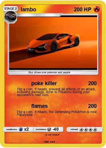 Pokemon lambo