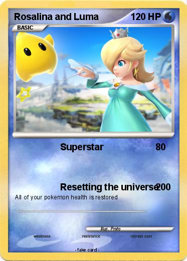 Pokemon Rosalina and Luma