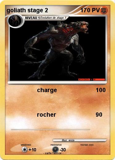 Pokemon goliath stage 2