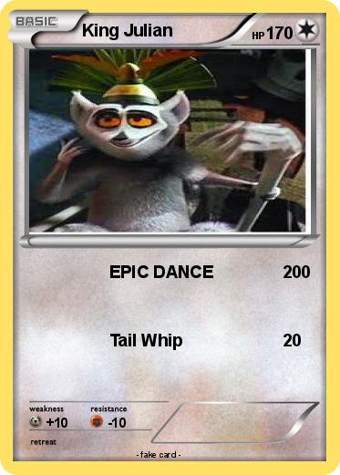 Pokemon King Julian