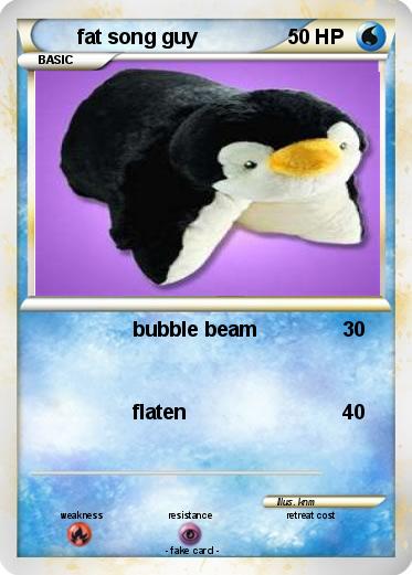 Pokemon fat song guy