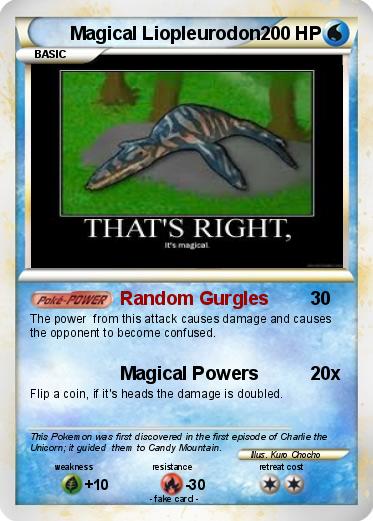 Pokemon Magical Liopleurodon