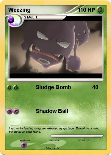 Pokemon Weezing