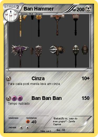 Pokemon Ban Hammer