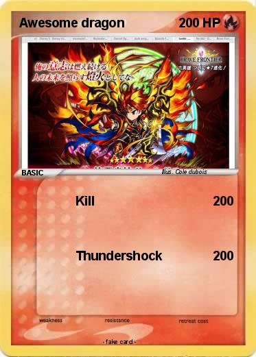 Pokemon Awesome dragon