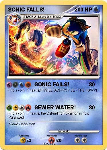 Pokemon SONIC FALLS!