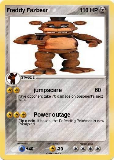 Pokemon Freddy Fazbear