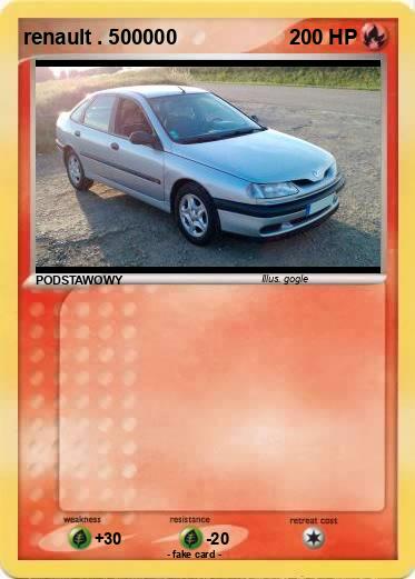 Pokemon renault . 500000
