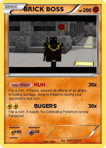 Pokemon BRICK BOSS