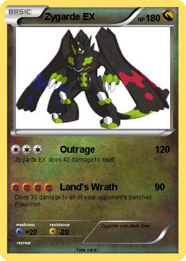 Pokemon Zygarde EX