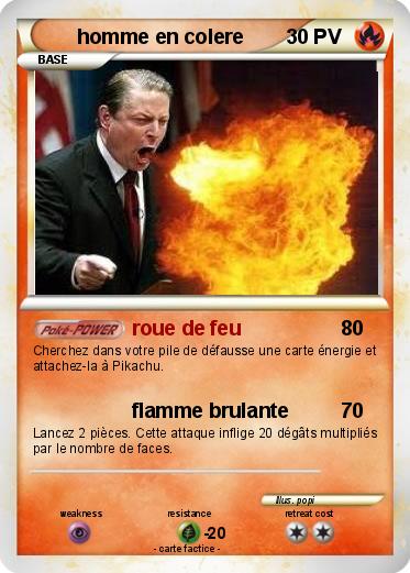 Pokemon homme en colere
