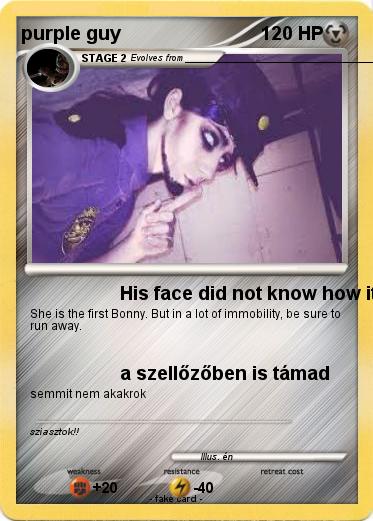 Pokemon purple guy
