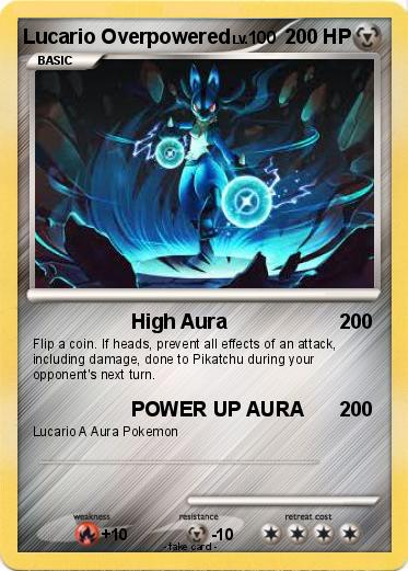 Pokemon Lucario Overpowered