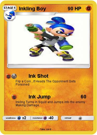 Pokemon Inkling Boy