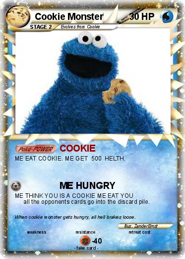 Pokemon Cookie Monster