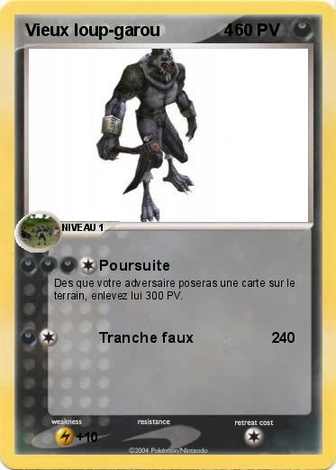 Pokemon Vieux loup-garou              4