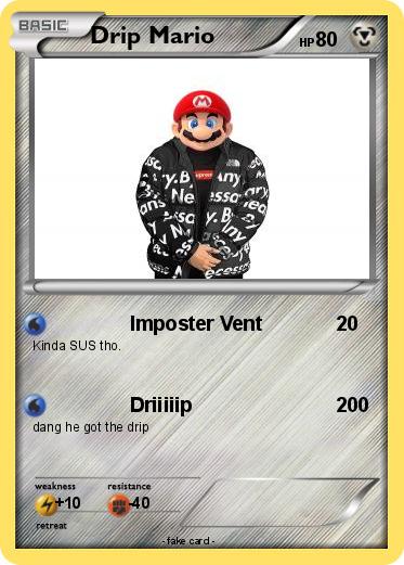 Pokemon Drip Mario