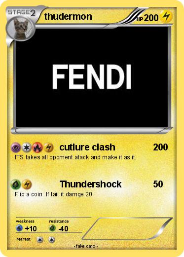 Pokemon thudermon