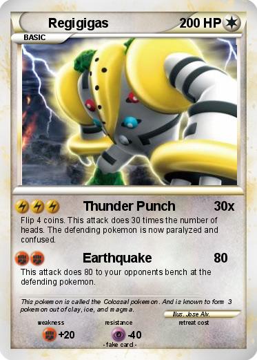 Pokemon Regigigas